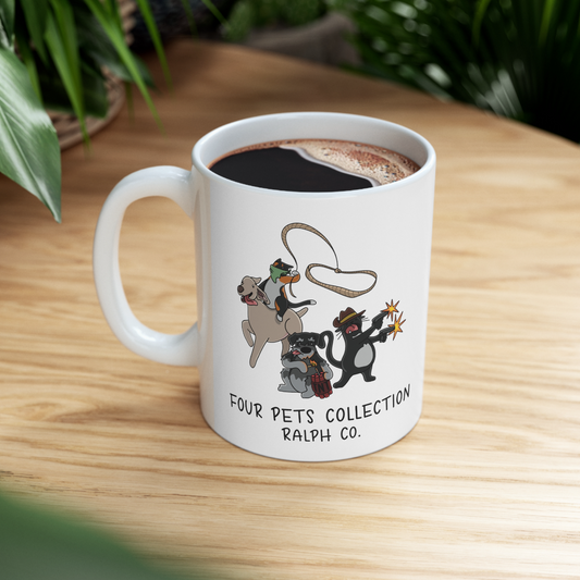 Custom Four Pet Mug